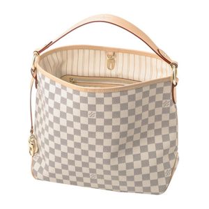 Louis Vuitton N41462 Delightful PM Hobo Bag Damier Azur Canvas