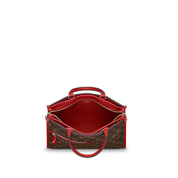 Louis Vuitton Monogram Canvas POPINCOURT PM RED M43433