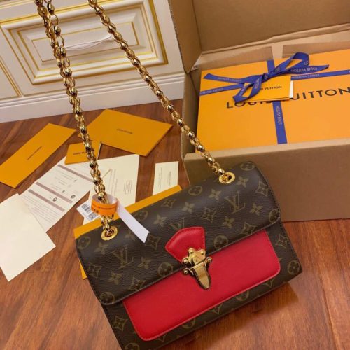 Louis Vuitton Victoire Cherry M41731 Black M41730 Burgundy M41732 photo review