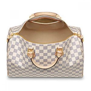 Louis Vuitton Damier Azur Canvas Speedy Bandouliere 35 N41372