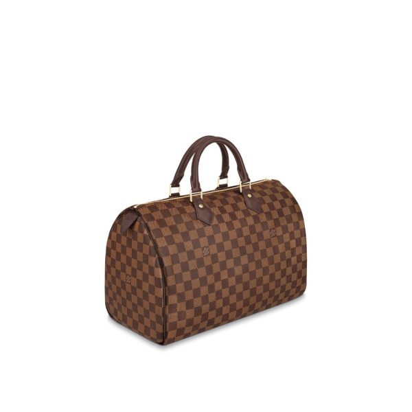 Louis Vuitton Damier Ebene Canvas Speedy 35 N41363