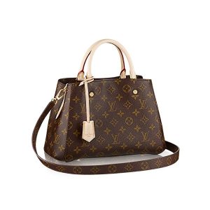 Louis Vuitton M41055 Montaigne BB Tote Bag Monogram Canvas