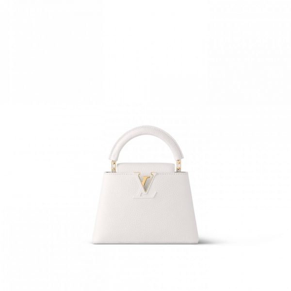 Louis Vuitton Capucines MINI White M23456 Black M56669 Orange M22863