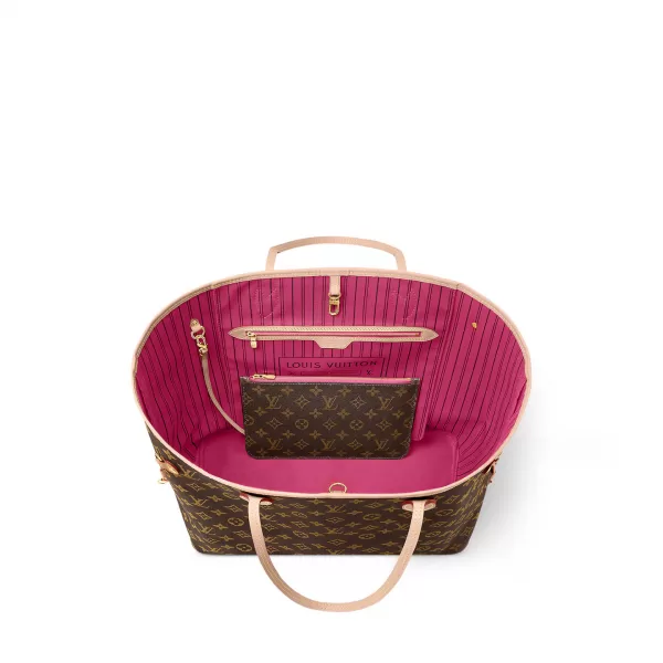 Louis Vuitton M41180 Neverfull GM Shoulder Bag Monogram Canvas