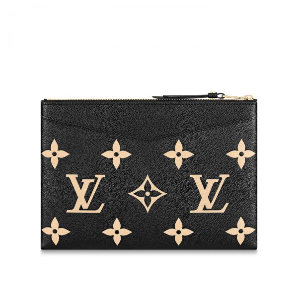 Louis Vuitton Bicolor Monogram Empreinte Leather M81292 Daily Pouch