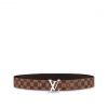 Louis Vuitton M0212U Brown LV Initiales 40mm Reversible Belt