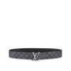 Louis Vuitton M0213U Graphite LV Initiales 40mm Reversible Belt