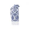 Louis Vuitton Blue M79214 FLIGHT MODE LV Medallion Scarf