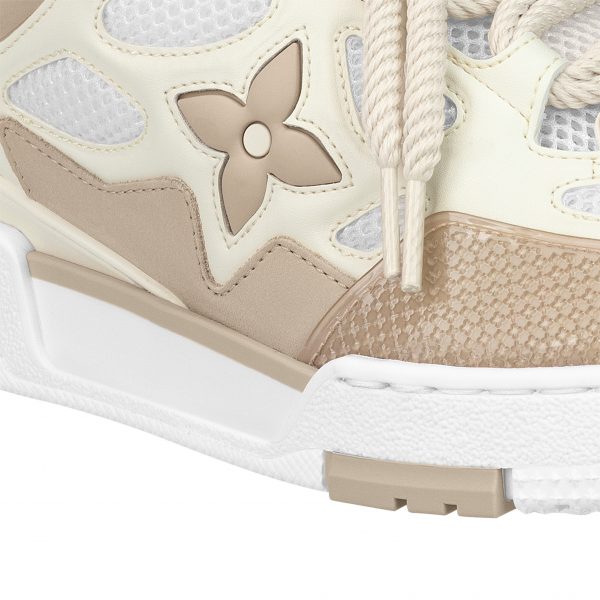 Louis Vuitton LV Skate Sneaker Since 54 Monogram Flowers Beige 1AARQG