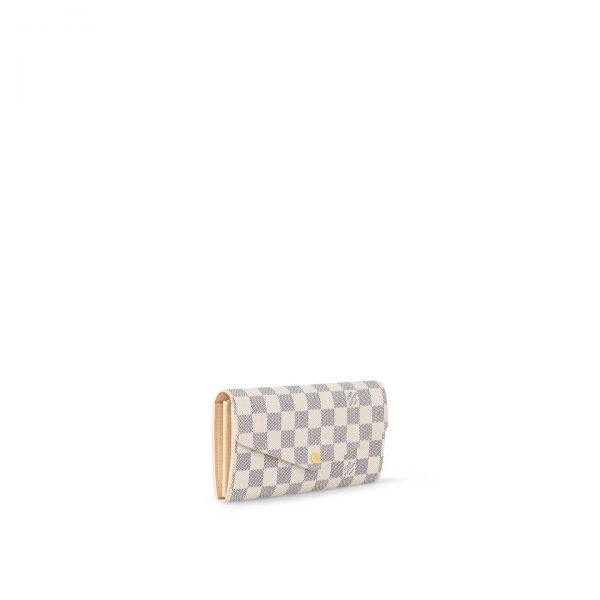 Louis Vuitton Damier Azur Canvas N63208 Sarah Wallet