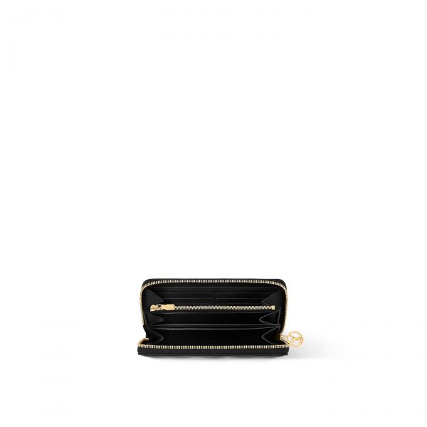 Louis Vuitton Black M81510 Zippy Wallet