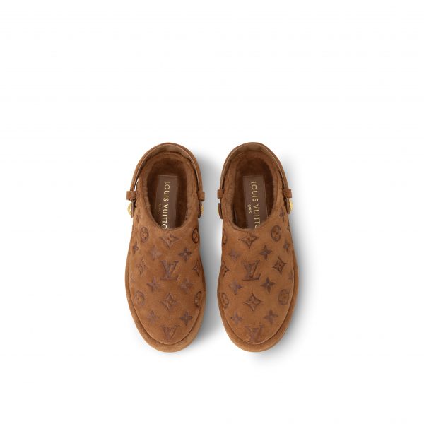 Louis Vuitton Aspen Platform Clog Brown 1ACHWJ