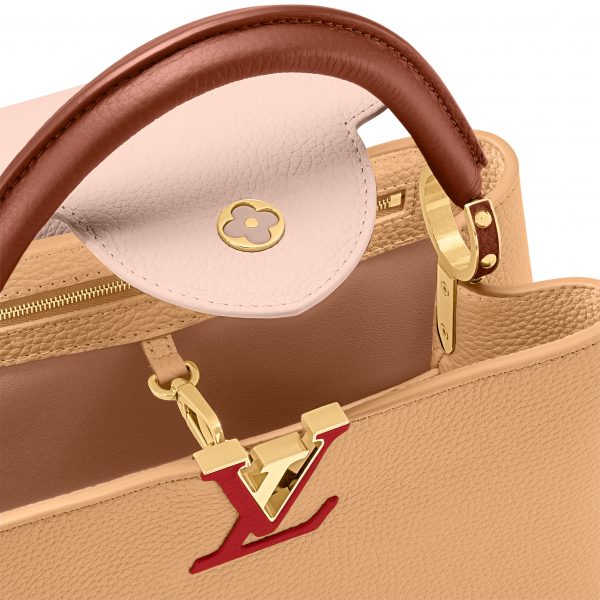 Louis Vuitton M20784 Capucines MM Arizona Wood