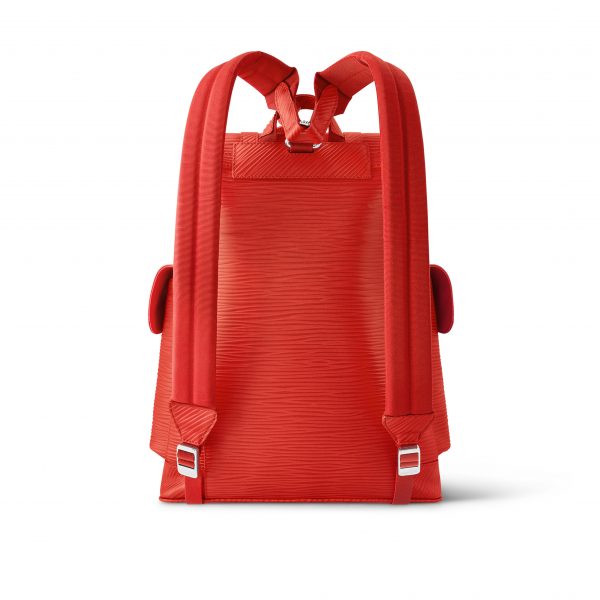 Louis Vuitton Christopher MM M23764 Vermillion Red