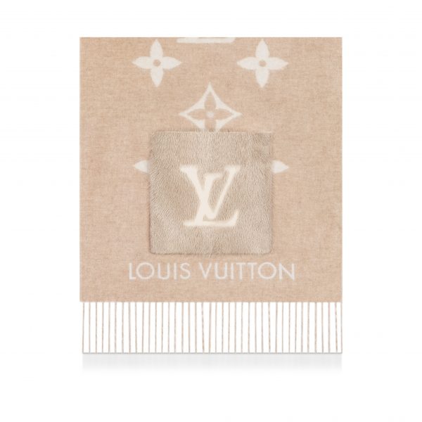 Louis Vuitton M74354 Cold Reykjavik Beige Scarf