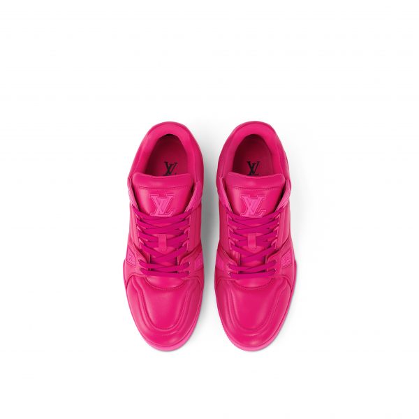 Louis Vuitton LV Trainer Sneaker Calf leather Fuchsia 1AC5CB