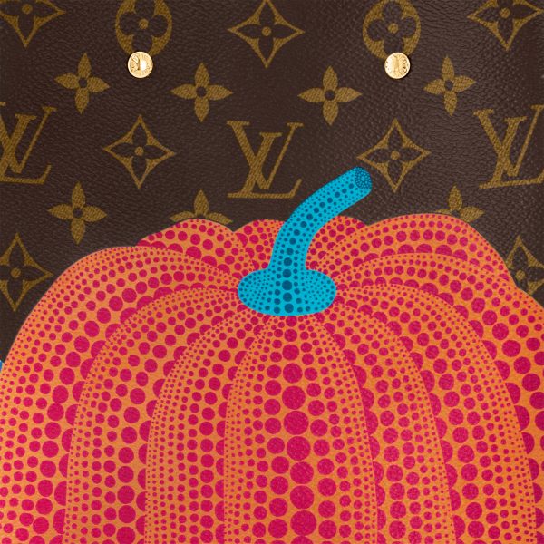 Louis Vuitton M46473 LV x YK Pumpkin Prin Néonoé MM