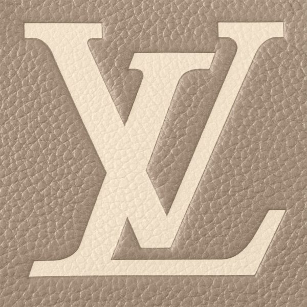 Louis Vuitton M23641 OnTheGo East West Dove/Cream Bicolor Monogram Empreinte Leather