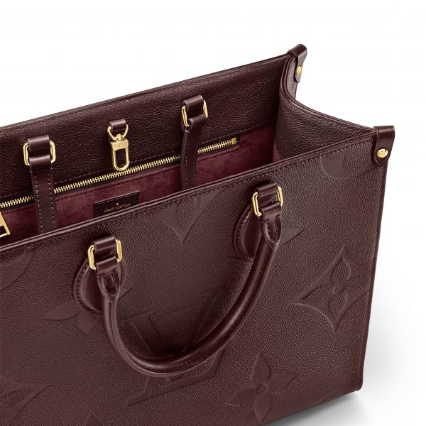 Louis Vuitton OnTheGo MM M46601 Wine Red