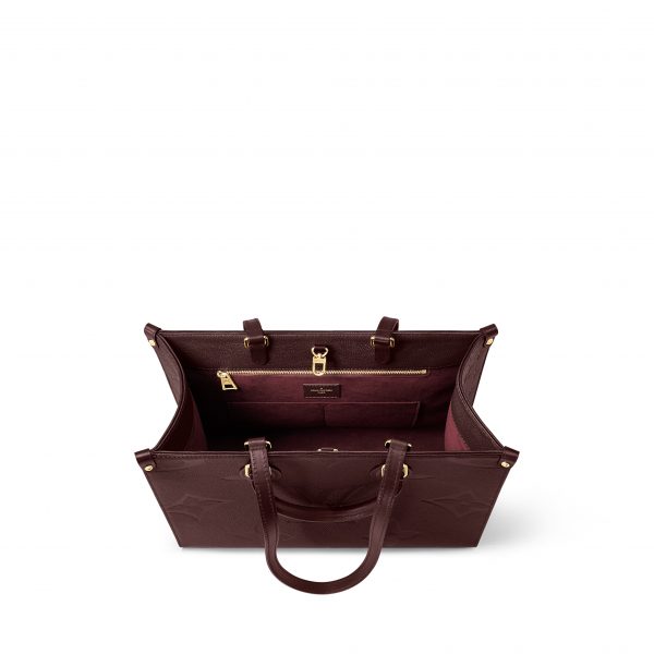 Louis Vuitton OnTheGo MM M46601 Wine Red