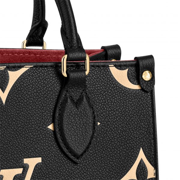 Louis Vuitton Onthego PM M45659 Black Beige