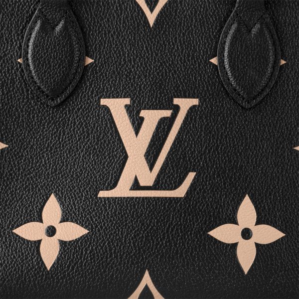 Louis Vuitton Onthego PM M45659 Black Beige