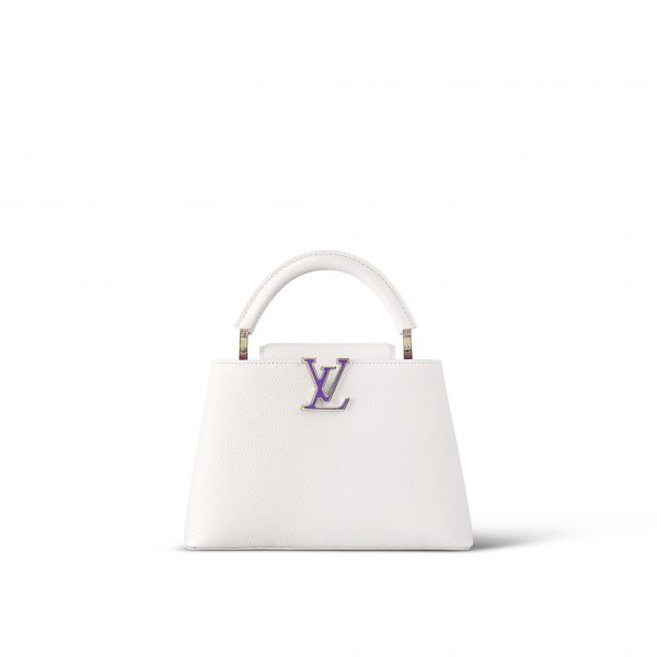 Louis Vuitton M23307 LV SKI Capucines BB Snow White