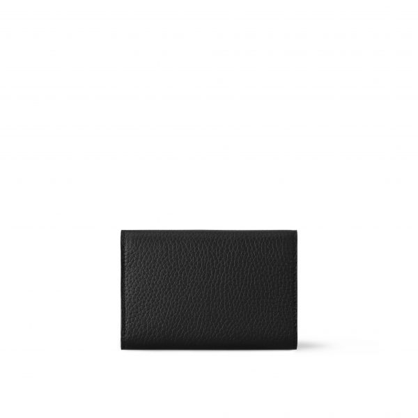 Louis Vuitton M62157 Capucines Compact Wallet Black Pink