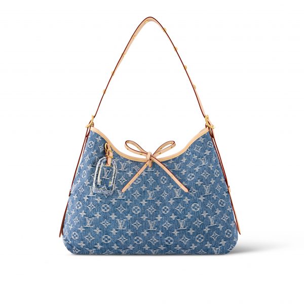 Louis Vuitton M46855 CarryAll MM Denim Blue