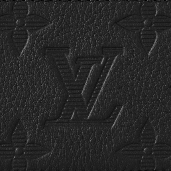 Louis Vuitton M82245 Coin Card Holder Black