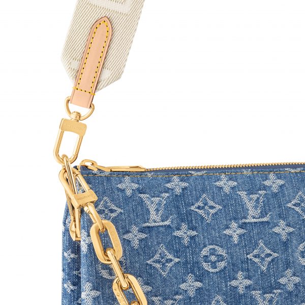 Louis Vuitton M24564 Coussin PM Denim Blue