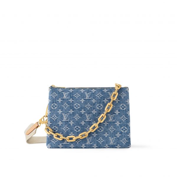 Louis Vuitton M24564 Coussin PM Denim Blue