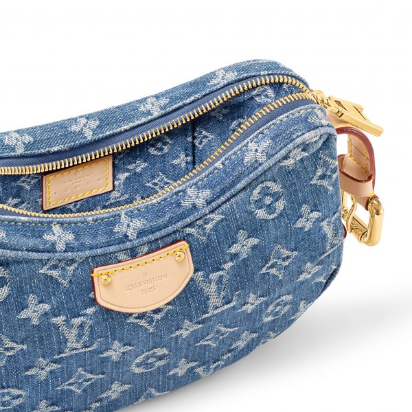 Louis Vuitton M46856 Croissant MM Denim Blue