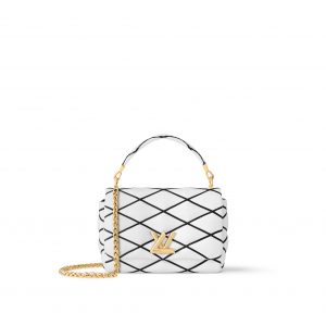 Louis Vuitton M22890 GO-14 MM White/Black