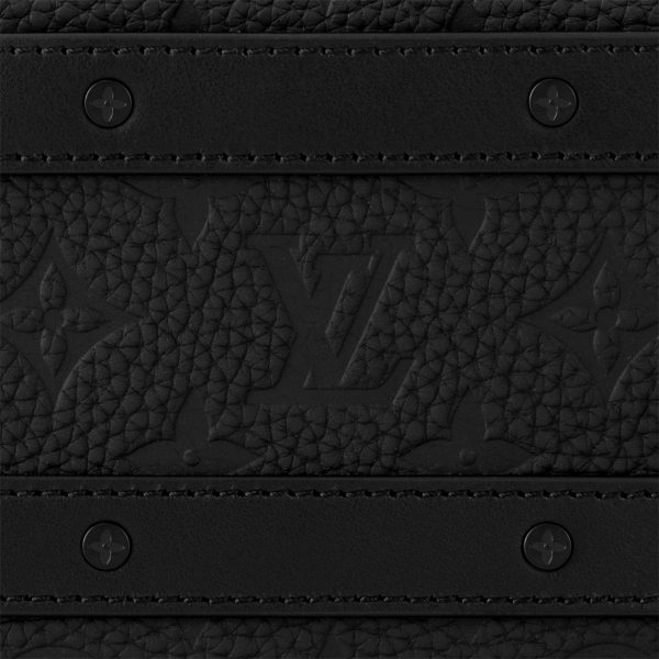 Louis Vuitton M59163 Handle Soft Trunk Black Monogram