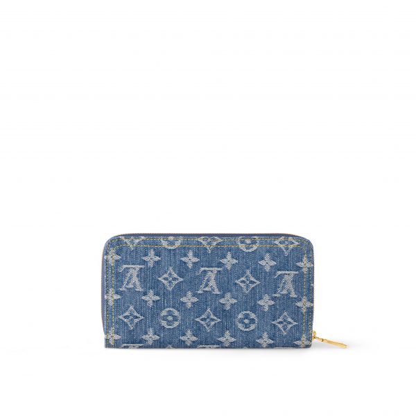 Louis Vuitton M82958 Zippy Wallet Denim Blue