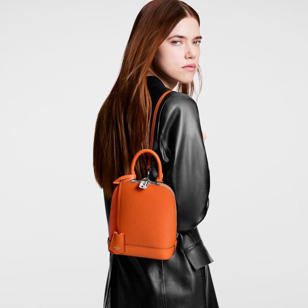 Louis Vuitton M25104 Alma Backpack Orange