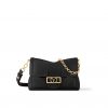 Louis Vuitton M25209 Dauphine Soft MM Black