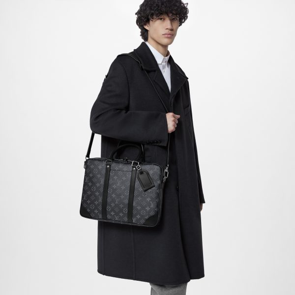 Louis Vuitton M46457 Porte-Documents Voyage PM Black