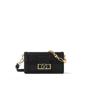 Louis Vuitton LV Night M23603 Dauphine East West Black