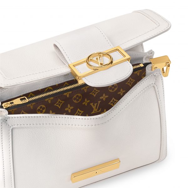 Louis Vuitton M25050 Dauphine Soft MM White