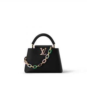 Louis Vuitton M21641 Capucines BB Bag Black