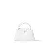 Louis Vuitton M23956 Capucines East-West Mini Optic White