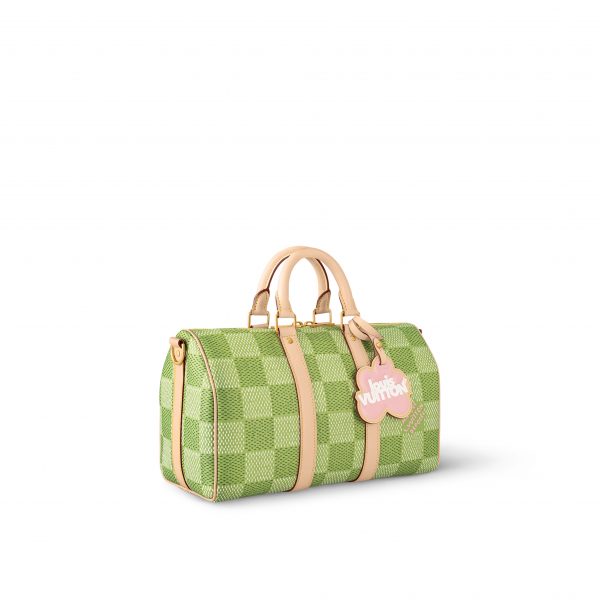 Louis Vuitton N40671  Keepall Bandoulière 35 Green