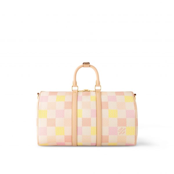 Louis Vuitton N40713 Keepall Bandoulière 45 Peach