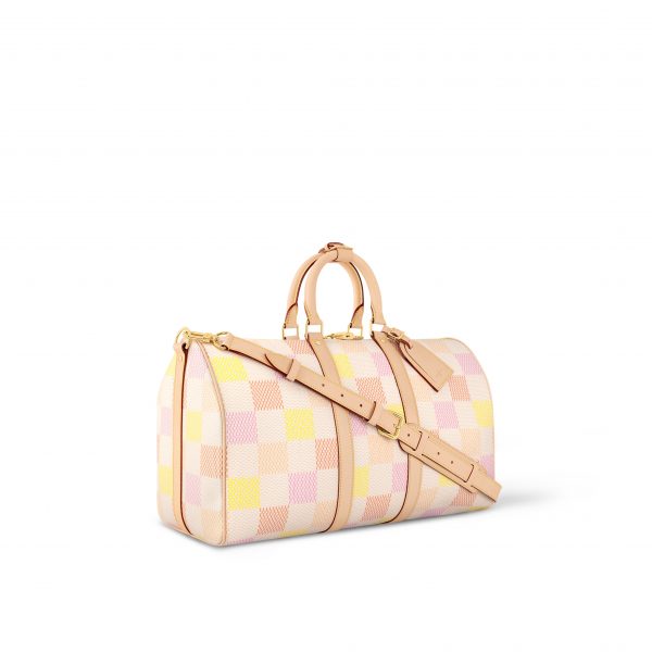 Louis Vuitton N40713 Keepall Bandoulière 45 Peach