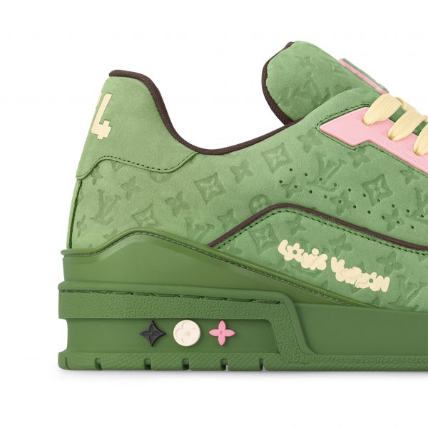 Louis Vuitton X Tyler 1ACR6H LV Trainer Sneaker Green