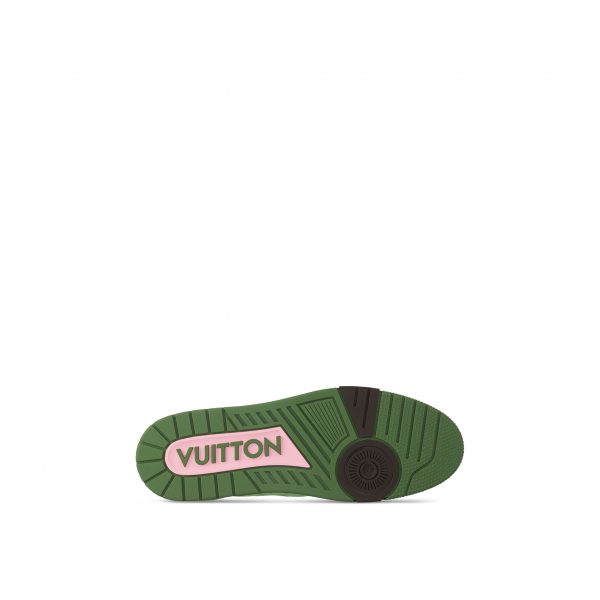 Louis Vuitton X Tyler 1ACR6H LV Trainer Sneaker Green