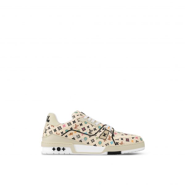 Louis Vuitton X Tyler 1ACXBX LV Trainer Sneaker Beige