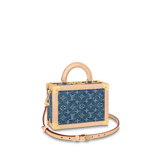 Louis Vuitton M24161 Petite Valise Denim Blue